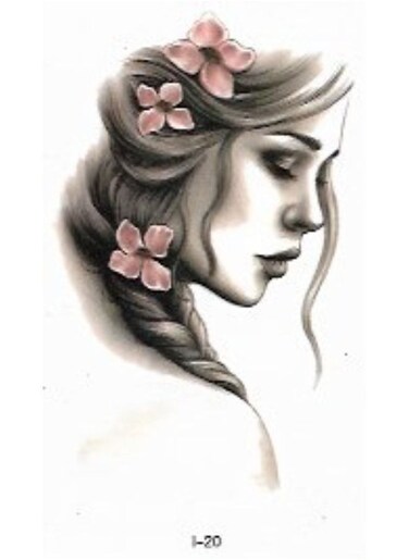 Generic Temporary Tattoo Sticker For Body Art