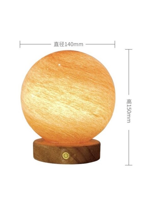 Generic Dimming 3D Start Lamp Lava Lamp Moon Night Light