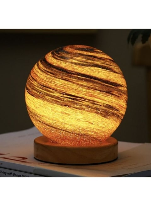 Generic Dimming 3D Start Lamp Lava Lamp Moon Night Light