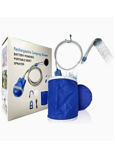 Generic Rechargeable Portable Outdoor Shower 2200mAh With 1.8m Hose Water Pump For Outdoor Travel