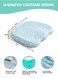 Generic Cooling Seat Gel Cushion For Desk Home Car Wheelchair Sciatica Tailbone And Back Pain Relief