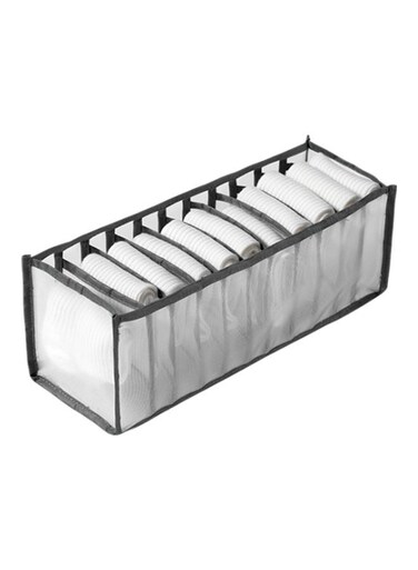 Generic Foldable Underwear Storing Box Grey