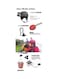 Generic Safety Buckle Tether Keeper Cable Adapter Tag For GoPro HERO 5/HERO4/HERO3 SJCAM Action Camera Black