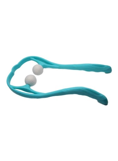 Generic Double Trigger Pointed Roller Neck Massager