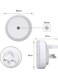 Generic 2 Pieces Dusk To Dawn Sensor Smart Nightlight Wall Plug For Kids Room Bathroom Bedroom Home Kitchen Hallway Stairway