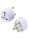 Generic 3 Pieces Universal Universal AU US EU Socket To UK AC Power Plug Travel Adapter Outlet Converter