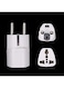 Generic Power Adapter Converter Useful Socket Plug Europe Universal Power Adapter UK US AU To EU Travel Converter