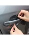 Generic 4 Pieces Universal Invisible Car Door Handle Paint Scratch Protection Film