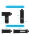 Generic Tripod Mount Adapter Rotatable Bracket With 1/4 Inch Screw/Adjustable Clip For Mobile