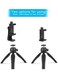 Generic Tripod Mount Adapter Rotatable Bracket With 1/4 Inch Screw/Adjustable Clip For Mobile