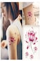 Generic Waterproof Lotus Pattern Tattoo Sticker Pink