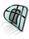 Generic Car Mesh Back Support With Massage Beads Ergonomic Designed For Comfort And Lower Back Pain Relief