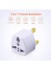 Generic Universal Power Plug For UAE KSA UK HK 3 Pin Travel Adapter Power Converter Socket