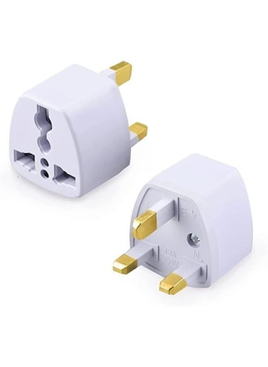 Generic Universal Power Plug For UAE KSA UK HK 3 Pin Travel Adapter Power Converter Socket