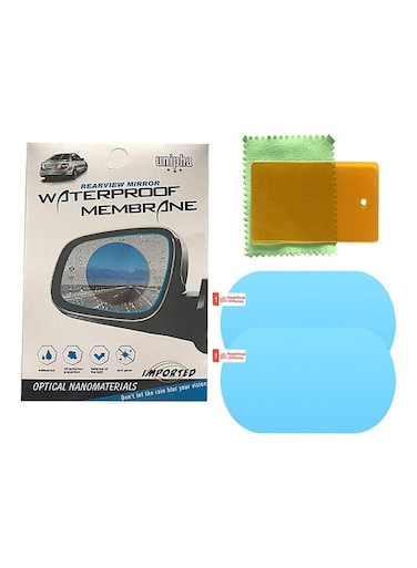 Generic 2 Piece Car Rear View Mirror Film