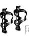 Generic 2 Pieces Bike Water Bottle Holder Easy To Install Water Cage For Road And Mountain Bikes Lightweight And Durable Bike Bottle Cage