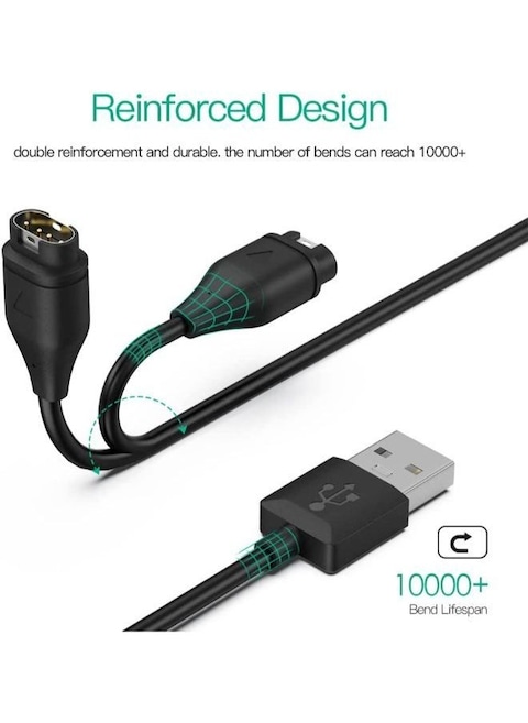 Buy Generic USB Charger Data Charging Cable For Garmin Fenix 5S