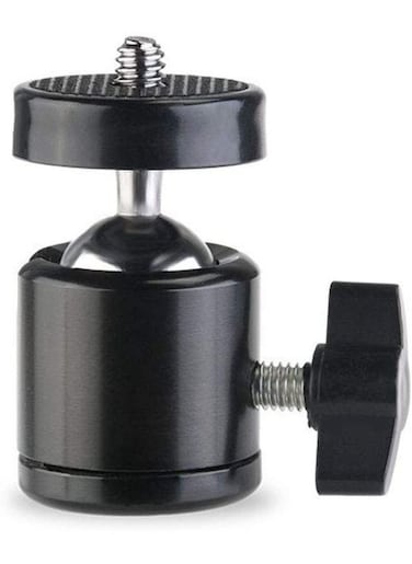 Generic Swivel Mini Ball Head Screw Tripod Mount For DSLR