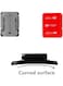 Generic 4 Pieces Flat &amp; Curved Helmet Mount Set With Strong Adhesive Sticker Compatible With GoPro Hero 9 8 7 6 5+ Yi 4K Action Camera