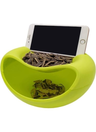 Generic Multifunctional Snack Box Storage Box Double Layer Container Household Snack Serving Dish Organizer