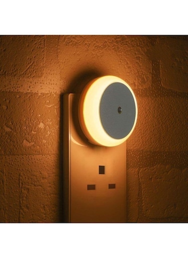 Generic 1 Piece LED Night Light, With Dusk To Dawn Sensor, Diffused Light, Energy Efficient, Plug-In Night Light For Bedroom, Bathroom, Kitchen, Hallway, Stairs