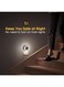 Generic Night Light Plug In White, Light Sensor, Energy Efficient, Round LED Night Light