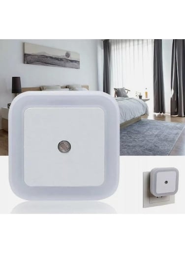 Generic Plug-In LED Night Light With Light Sensors For Bathroom, Hallway, Kitchen