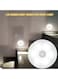 Generic LED Closet Lights Motion Sensor Puck Light USB Rechargeable Battery Operated Magnetic Under Cabinet Lamp For Kitchen Counter Stairs