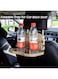 Generic Back Seat Car Organizer With Tray Table Back Seat Mounted Dining Table Foldable Back Seat Tray Multi-Functional With Water Cup Bottle Beverage Stand