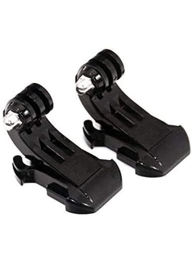 Generic 2 Pieces Buckle Clip Basic Mount, Vertical Surface Quick Mounting J-Hook Buckle Mount