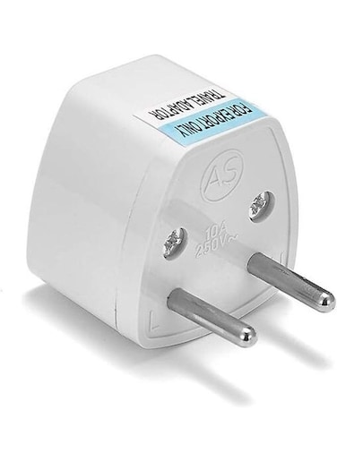 Generic Universal Portable Travel Adapter Plug To Transform Electric Power from UK/US/AU To EU Small Compact International all-In-one Pluggable To AC Wall Outlet Socket