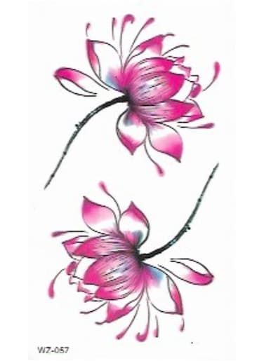 Generic Temporary Tattoo Flower Sticker For Body Art