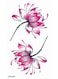 Generic Temporary Tattoo Flower Sticker For Body Art