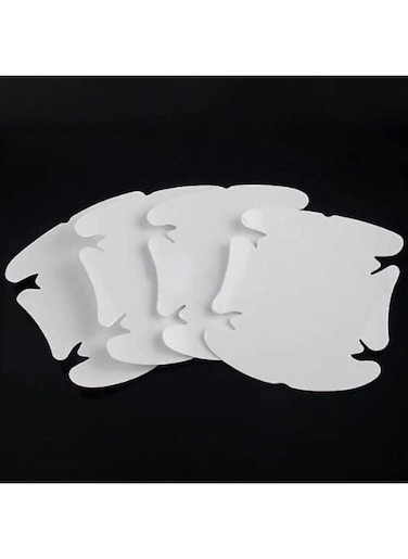 Generic 4 Pieces Sheets Universal Invisible Car Door Handle Paint Scratch Protection Film