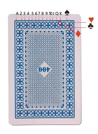 Generic Marked Deck Magic Playing Cards Props For Stage Show