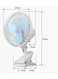 Generic Portable Mini Clip Fan