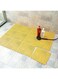Generic 1 Piece PVC Non-Slip Shower Mat Bathroom Square For Kitchen And Toilet
