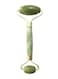 Generic Double Head Jade Face Massage Roller Green/Gold 14cm