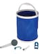 Generic Outdoor Shower Foldable Bucket Kit For Travel And Camping