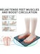 Generic Rechargeable Folding Portable Massage Foot Mat With Remote Control