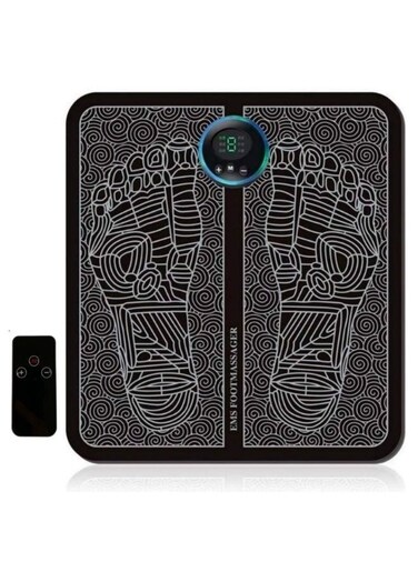 Generic Rechargeable Folding Portable Massage Foot Mat With Remote Control