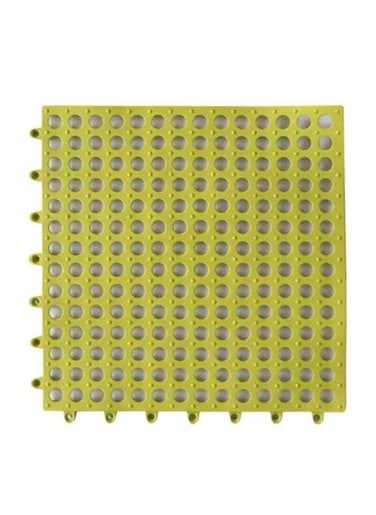 Generic 1 Piece PVC Non-Slip Shower Mat Bathroom Square For Kitchen And Toilet