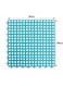 Generic 1 Piece PVC Non-Slip Shower Mat Bathroom Square For Kitchen And Toilet