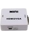 Generic Mini HDMI To VGA Converter 1080P Audio Video Signal Output HDMI2VGA Converter For PS3 XBOX360 Blu-ray DVD Set-top Boxes PC Laptop To HDTV Projector