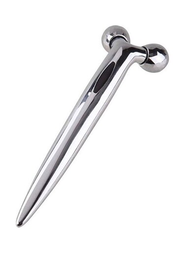 Generic 3D Roller Massager Silver 14.5x4.5cm