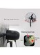 Generic 26 Inches Industrial High Power Fan Oscillating Exhaust Mechanical Floor Fans 230W WTR-F65