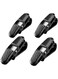 Generic 4-Piece Sunglasses Holder Eyeglasses Hanger Clip Mount For Cars