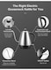 Generic 1L Stainless Steel Gooseneck Pour Over Electric Kettle For Coffee And Tea