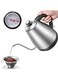 Generic 1L Stainless Steel Gooseneck Pour Over Electric Kettle For Coffee And Tea