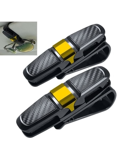 Generic Sunglasses Holder Eyeglasses Hanger Clip Mount For Cars